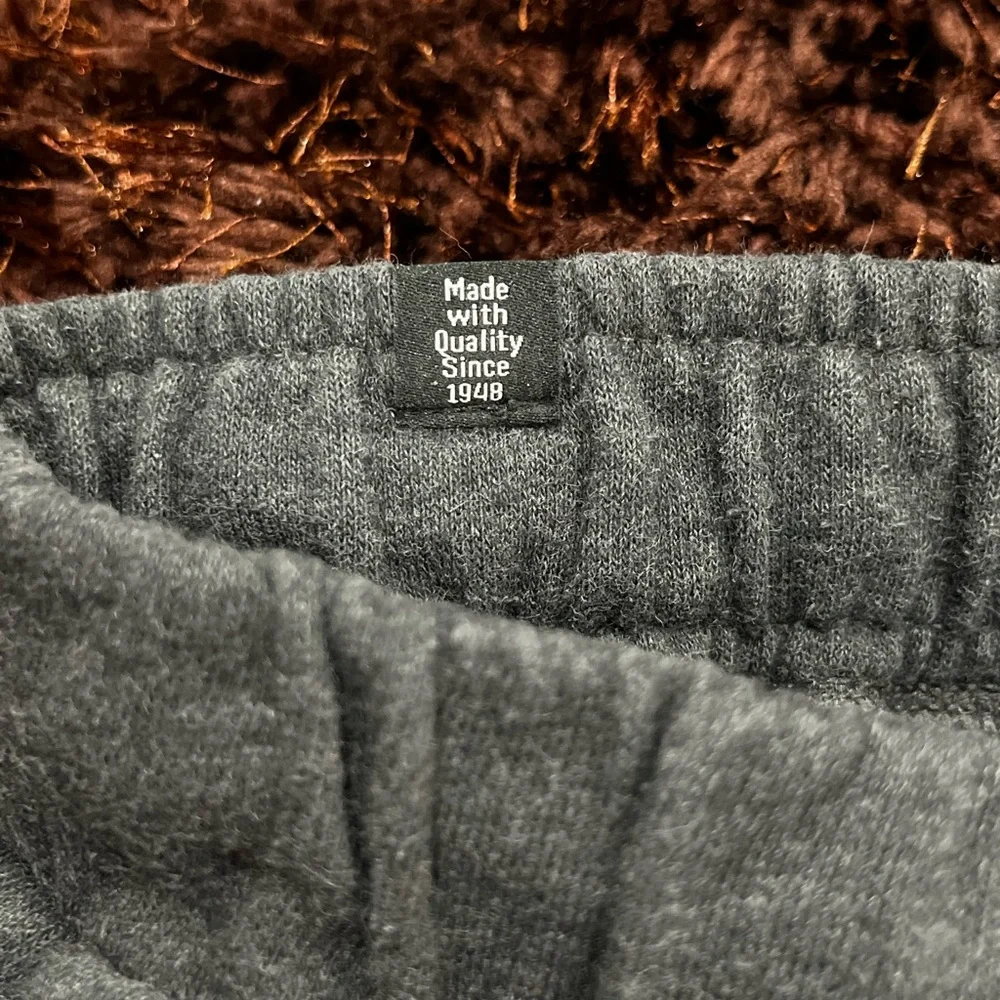 Puma Gray Heather Jogger Pants - Picture 4 of 5